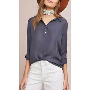 Anthropologie - Dolan Left Coast Collection Steinbeck Tunic Top - Size Med Shirt